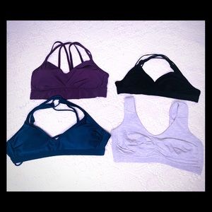 Sports bras 4 piece bundle